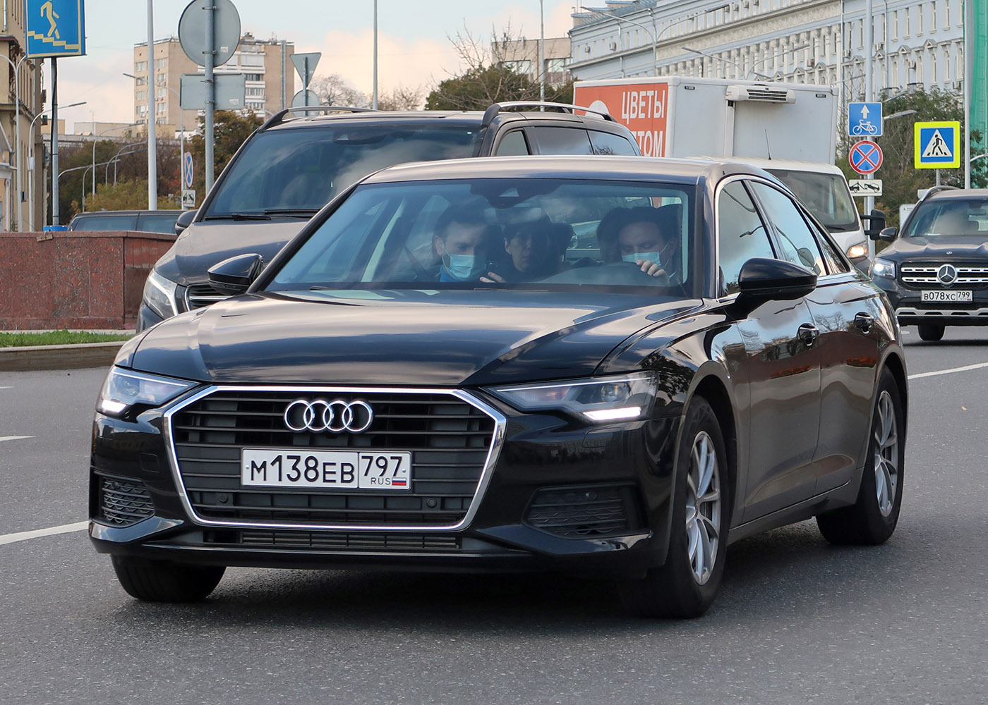 Москва, Audi A6 № М 138 ЕВ 797