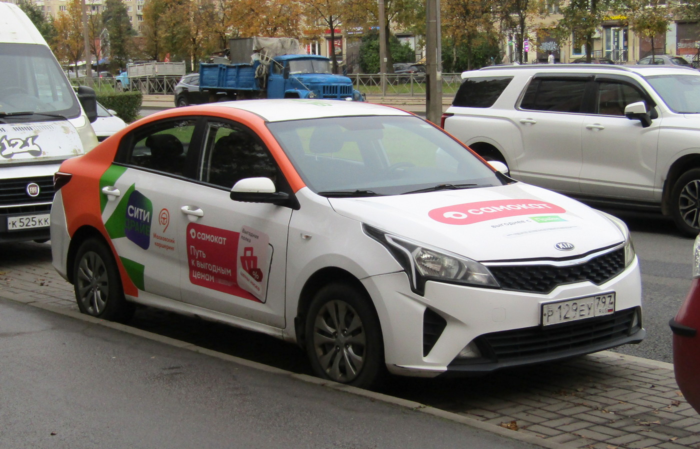 Санкт-Петербург, KIA Rio № Р 129 ЕУ 797